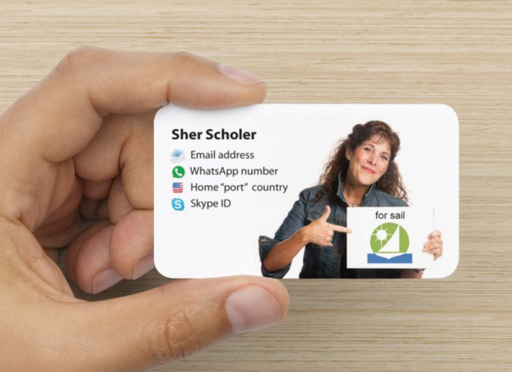 SSG card example with white tablet